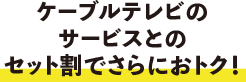 でんき料金がおトク！